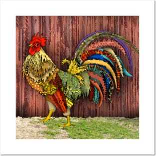 Rooster Posters and Art